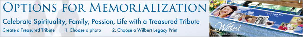 WIlbert Memorialization Ad