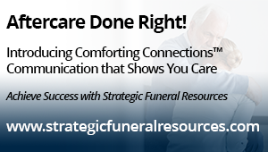 strategic funeral resources banner ad